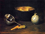 William Merritt Chase Still Life With Pepper And Carrot oil painting reproduction