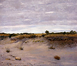 William Merritt Chase Wind Swept Sands Shinnecock Long Island oil painting reproduction