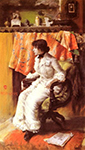 William Merritt Chase In The Studio 2 oil painting reproduction