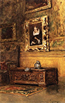 William Merritt Chase Studio Interior oil painting reproduction