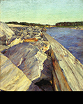 William Merritt Chase The Back Yard Shinnecock Long Island New York oil painting reproduction