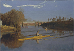 Thomas Eakins Max Schmitt in a Single Scull oil painting reproduction