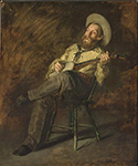 Thomas Eakins Cowboy Singing  oil painting reproduction