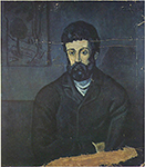 Pablo Picasso Homme dans bleu 1902 oil painting reproduction