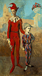 Pablo Picasso Acrobate et jeune arlequin 1905 oil painting reproduction