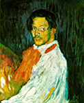 Pablo Picasso Autoportrait 'Yo, ' 1901 oil painting reproduction