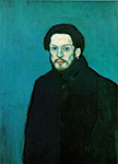 Pablo Picasso Autoportrait 1901 oil painting reproduction
