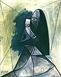 Pablo Picasso Buste de femme 4-5-April 1965 oil painting reproduction