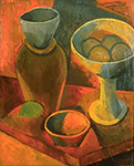 Pablo Picasso Cruche et compotier Spring 1908 oil painting reproduction
