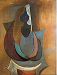 Pablo Picasso Cubist Person 1917 oil painting reproduction