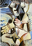 Pablo Picasso Étreinte 19-July 1971 oil painting reproduction