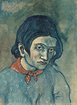 Pablo Picasso Female Head , 1902 - 1903 oil painting reproduction