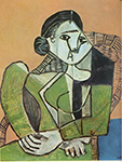 Pablo Picasso Femme assise dans un fauteuil 1953 oil painting reproduction