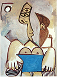 Pablo Picasso Femme assise 1941 oil painting reproduction