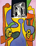 Pablo Picasso Femme dans un fauteuil 14-March 1949 oil painting reproduction