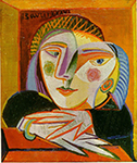 Pablo Picasso Femme dans un fenêtres 13-April 1936 oil painting reproduction