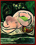 Pablo Picasso Femme nue dans un jardin 4-August 1934 oil painting reproduction