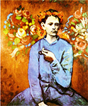 Pablo Picasso Garçon à la pipe 1905 oil painting reproduction