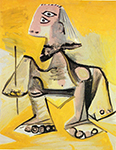 Pablo Picasso Homme et femme 7-February 25-June 1971 oil painting reproduction