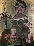 Pablo Picasso Jeune garçon à la langouste 21-June 1941 oil painting reproduction