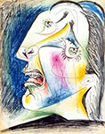 Pablo Picasso La femme qui pleure 18-October 1937 oil painting reproduction