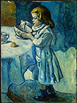 Pablo Picasso Le gourmet (Le gourmand) 1901 oil painting reproduction