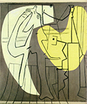 Pablo Picasso Le peintre et son modèle 1927 oil painting reproduction