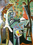 Pablo Picasso Le peintre 10~12-March 1963 oil painting reproduction