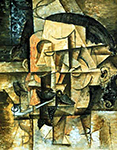 Pablo Picasso Le poète Summer 1912 oil painting reproduction