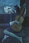 Pablo Picasso Le vieux guitarriste aveugle 1903 oil painting reproduction