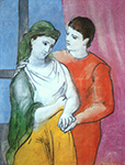 Pablo Picasso Les amoreux 1923 oil painting reproduction