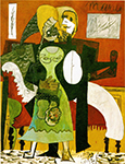Pablo Picasso Les amoureux 1919 oil painting reproduction