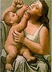 Pablo Picasso Mère et enfant, 1921 oil painting reproduction