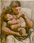 Pablo Picasso Mère et enfant, 1921 oil painting reproduction