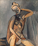 Pablo Picasso Nude , 1909 oil painting reproduction
