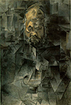 Pablo Picasso Portrait de Ambroise Vollard Spring 1910 oil painting reproduction