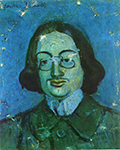 Pablo Picasso Portrait de Jaime Sabartés 1901 oil painting reproduction