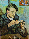 Pablo Picasso Portrait de Mateu Fernández de Soto 1901 oil painting reproduction