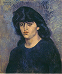 Pablo Picasso Portrait de Suzanne Bloch 1904 oil painting reproduction