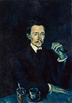 Pablo Picasso Portrait du tailleur Soler 1903 oil painting reproduction