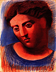 Pablo Picasso Tête de femme 1921 oil painting reproduction