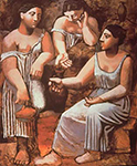 Pablo Picasso Trois femmes à la fontaine Summer 1921 oil painting reproduction