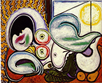 Pablo Picasso Femme nue couchée. 09~18-January 1964 oil painting reproduction