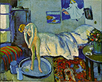 Pablo Picasso La chambre bleu (Le tub). 1901 oil painting reproduction