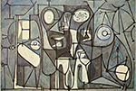 Pablo Picasso La cuisine. November 1948 oil painting reproduction