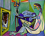 Pablo Picasso La muse. 9-January 1935 oil painting reproduction