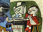 Pablo Picasso Le déjeuner. 6-February 1953 oil painting reproduction