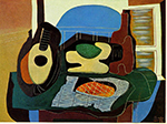 Pablo Picasso Nature morte à la galette. 16-May 1924 oil painting reproduction