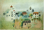 Pablo Picasso Paysage. 28-July 1928 oil painting reproduction