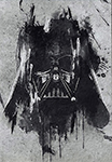 Abstract Darth Vader 1 painting for sale